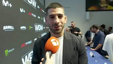 Ilia Topuria, en Antena 3 Deportes Ilia Topuria, en Antena 3 Deportes