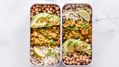 Platos vegetarianos equilibrados y saludables Platos vegetarianos equilibrados y saludables