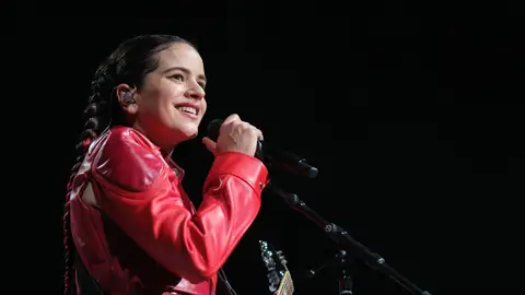 Rosalía en un concierto en Madrid Rosalía en un concierto en Madrid