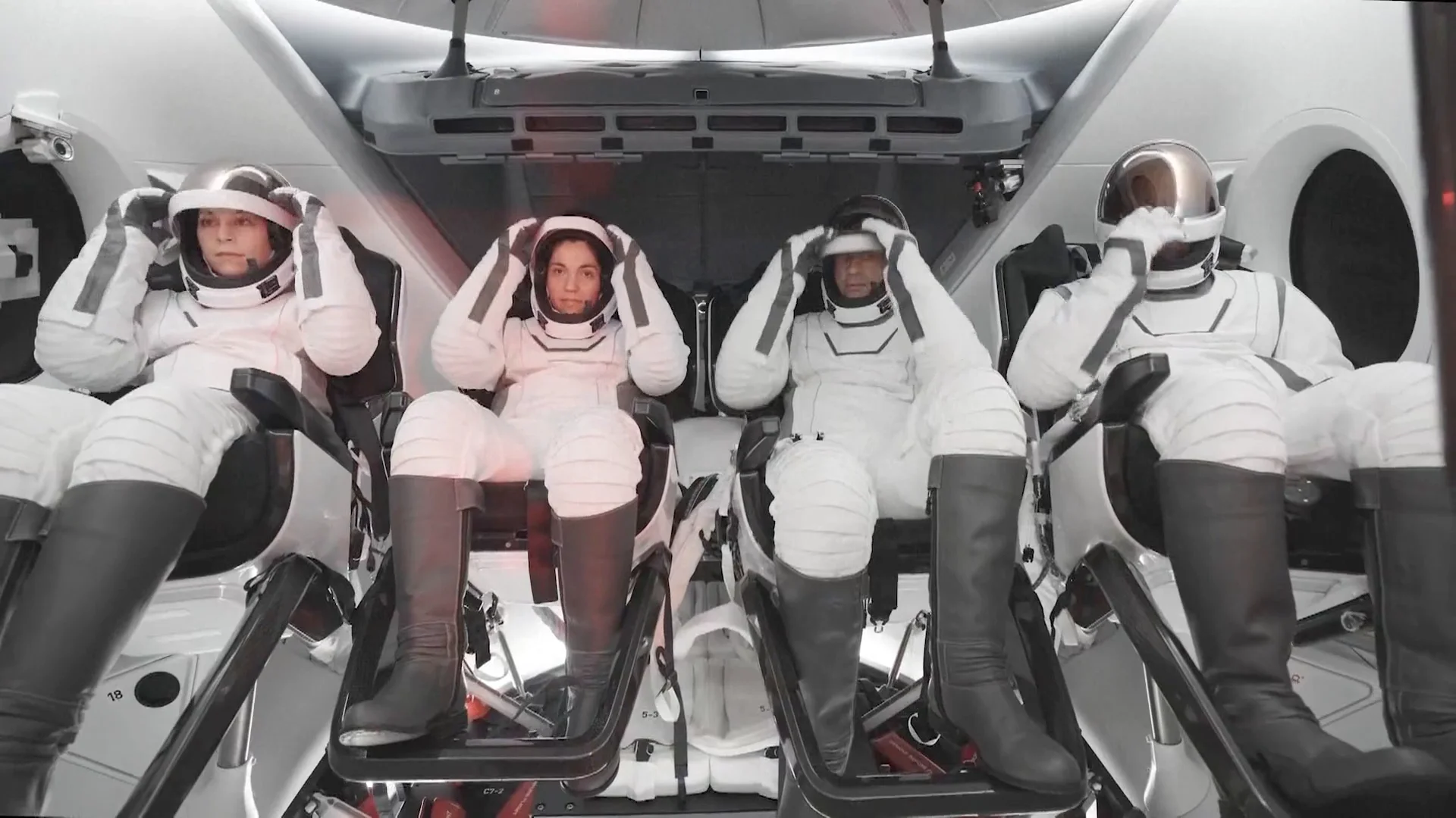 Primer paseo espacial de turistas de la historia