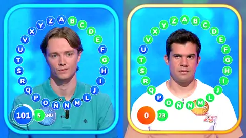 Nacho, de récord, impone a Manu su mayor desafío en El Rosco: ¡una remontada de 18 aciertos! Nacho, de récord, impone a Manu su mayor desafío en El Rosco: ¡una remontada de 18 aciertos!