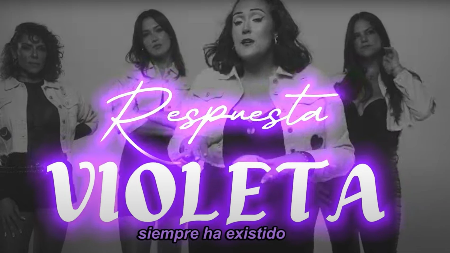 Las cantantes de la Respuesta Violeta Las cantantes de la Respuesta Violeta