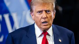 El candidato presidencial republicano Donald Trump en una foto de archivo. El candidato presidencial republicano Donald Trump en una foto de archivo.