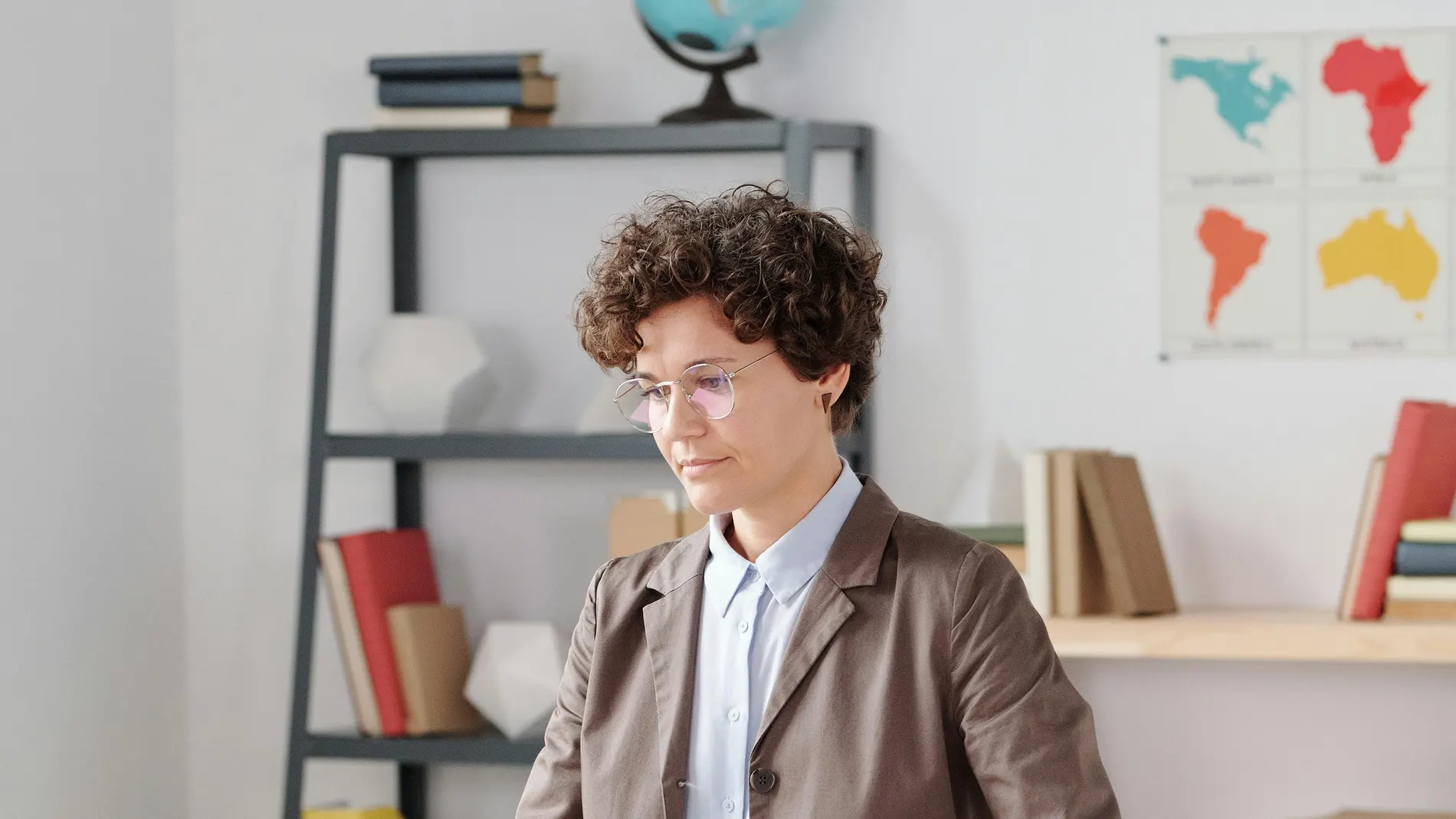 Imagen de un aula escolar Imagen de un aula escolar