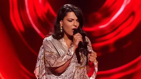 Claudia, talent de La Voz 2024 Claudia, talent de La Voz 2024