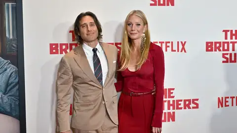 Brad Falchuk y Gwyneth Paltrow Brad Falchuk y Gwyneth Paltrow