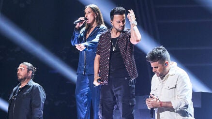 cuatro coaches cantan &lsquo;I want it all&rsquo; en La Voz 2024