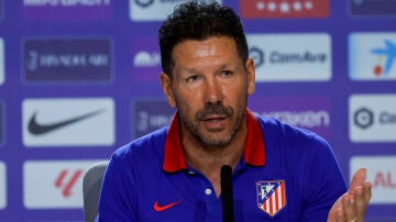 Simeone, en rueda de prensa