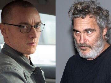 James McAvoy y Joaquin Phoenix