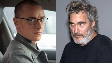 James McAvoy y Joaquin Phoenix