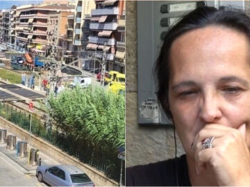 Imagen de Olga, la madre de la menor muerta en Montcada