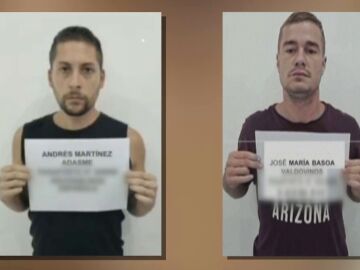 Andrés Martínez y José María Basoa, los dos españoles detenidos en Venezuela