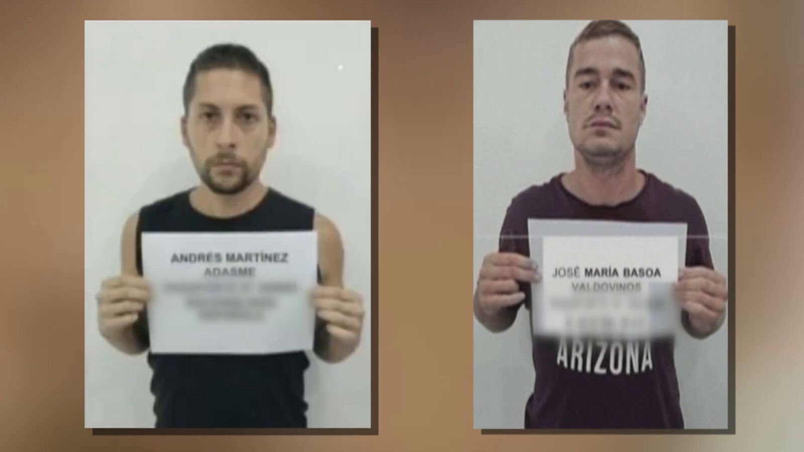Así son Andrés Martínez y José María Basoa, los dos españoles detenidos en Venezuela