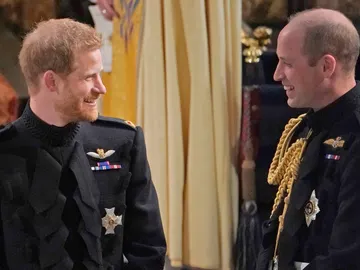 Los príncipes Harry y Guillermo Los príncipes Harry y Guillermo