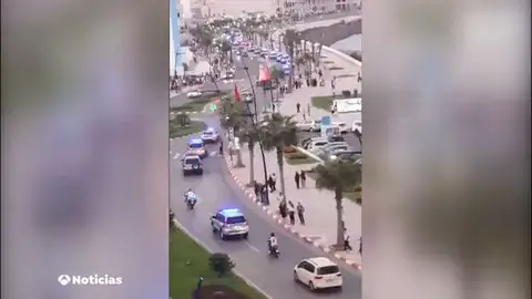 Castillejos refuerza su seguridad con un amplio despliegue para evitar un paso masivo a Ceuta Castillejos refuerza su seguridad con un amplio despliegue para evitar un paso masivo a Ceuta