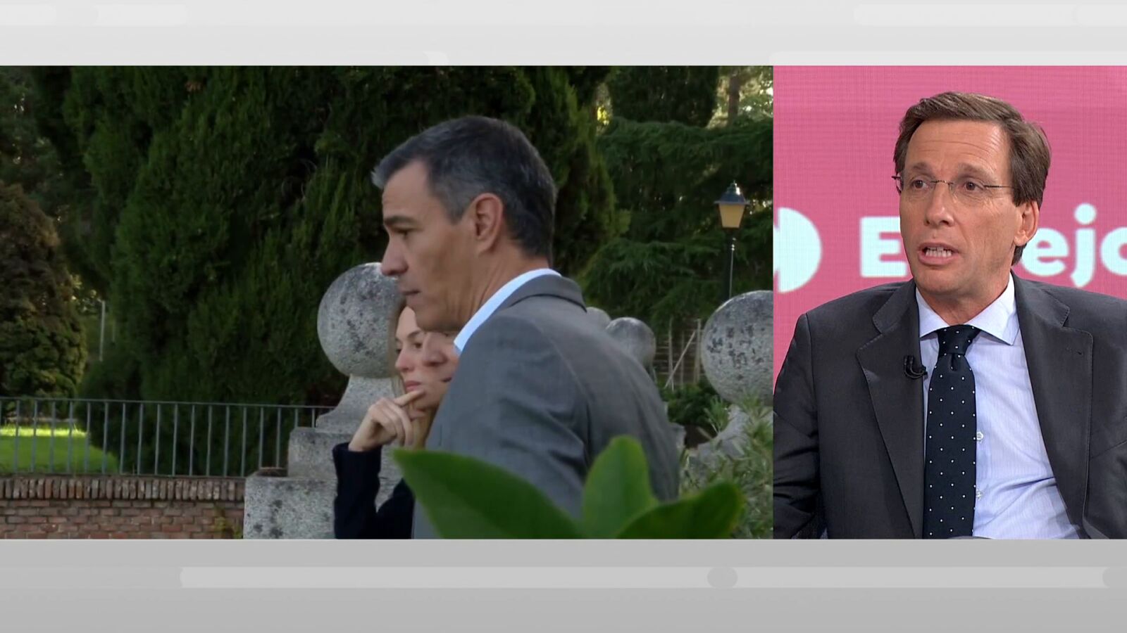 José Luis Martínez-Almeida, sobre Pedro Sánchez: 