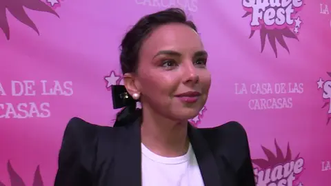 Chenoa, en el photocall del Suavefest Chenoa, en el photocall del Suavefest