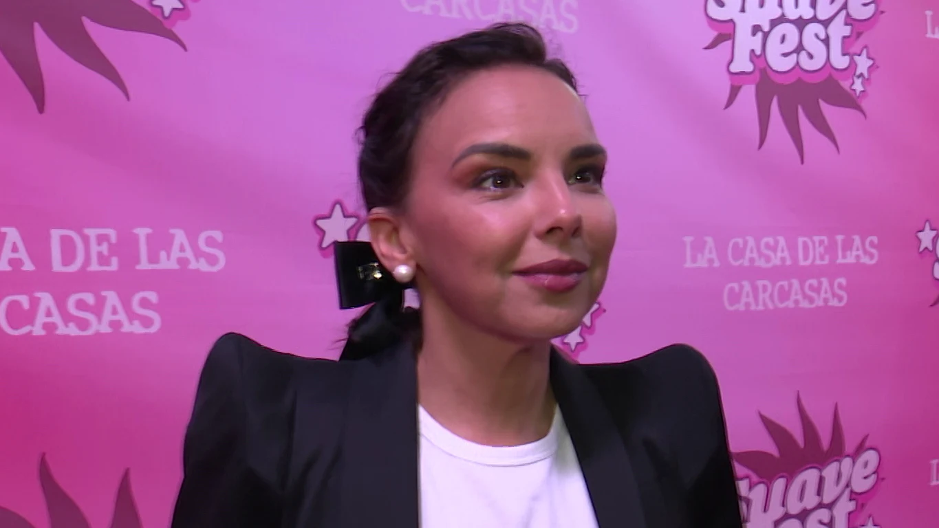 Chenoa, en el photocall del Suavefest