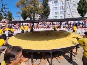 La tortilla de patatas más grande, bate el récord