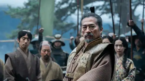 Escena de la serie Shogun Escena de la serie Shogun