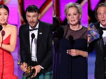 Anna Sawai, Richard Gadd, Jean Smart y Jeremy White Allen en los Premios Emmy 2024