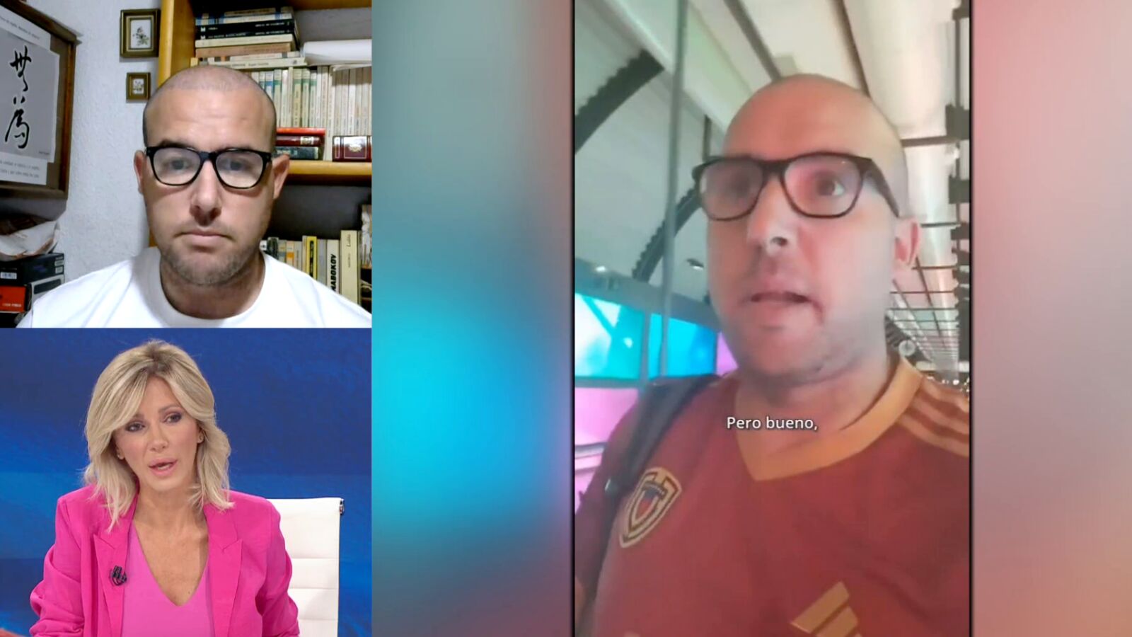 Carlos, el español expulsado de Venezuela por llevar una camiseta de María Corina Machado: 