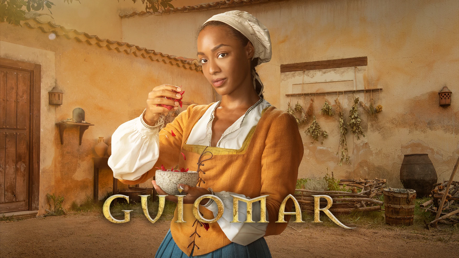 Ella Kweku interpreta a Guiomar Ruy, la "leal y entregada" doctora del beguinato