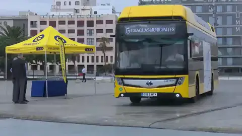 Así es la guagua de hidrógeno que no genera emisiones contaminantes Así es la guagua de hidrógeno que no genera emisiones contaminantes