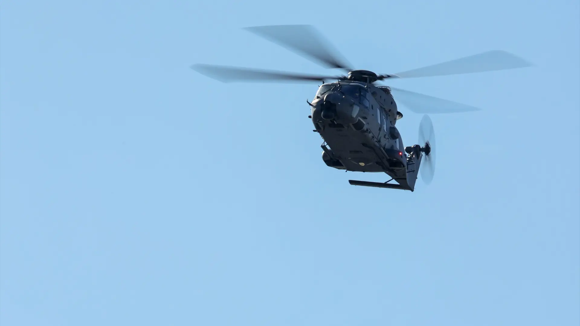 Un helicóptero del Ejército del Aire Un helicóptero del Ejército del Aire