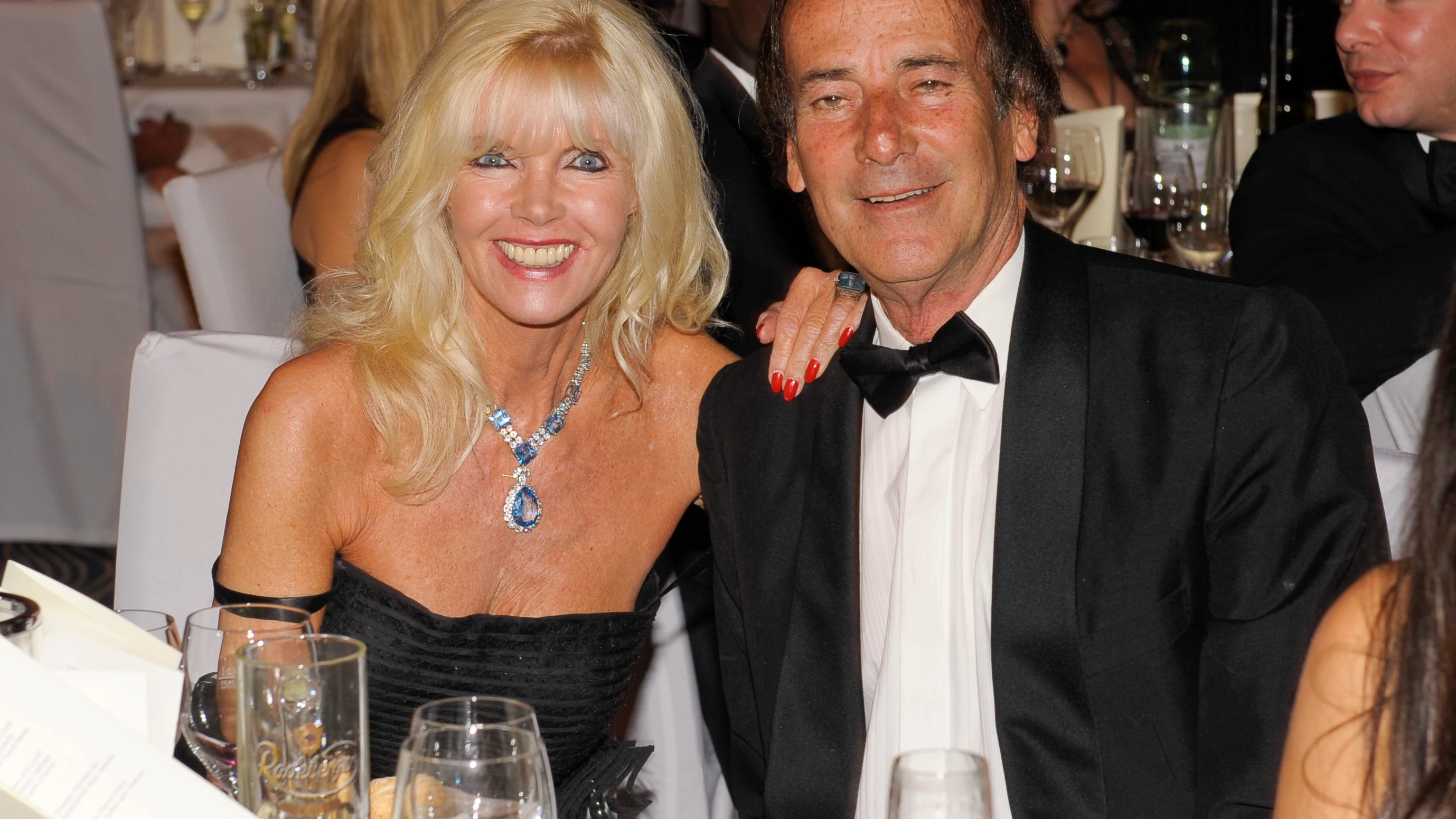 Luis Ortiz y Gunilla von Bismarck en 2010