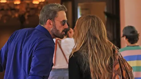 Ben Affleck y Jennifer Lopez en su primer encuentro público tras su divorcio Ben Affleck y Jennifer Lopez en su primer encuentro público tras su divorcio