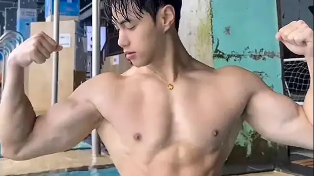 El culturista e influencer Liu Can