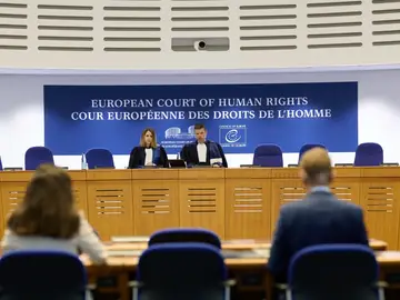 Audiencia de lectura de la sentencia del caso Pindo Mulla España en el Tribunal Europeo de Derechos Humanos Audiencia de lectura de la sentencia del caso Pindo Mulla España en el Tribunal Europeo de Derechos Humanos