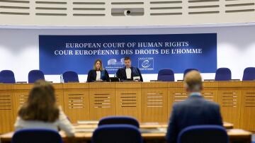 Audiencia de lectura de la sentencia del caso Pindo Mulla España en el Tribunal Europeo de Derechos Humanos