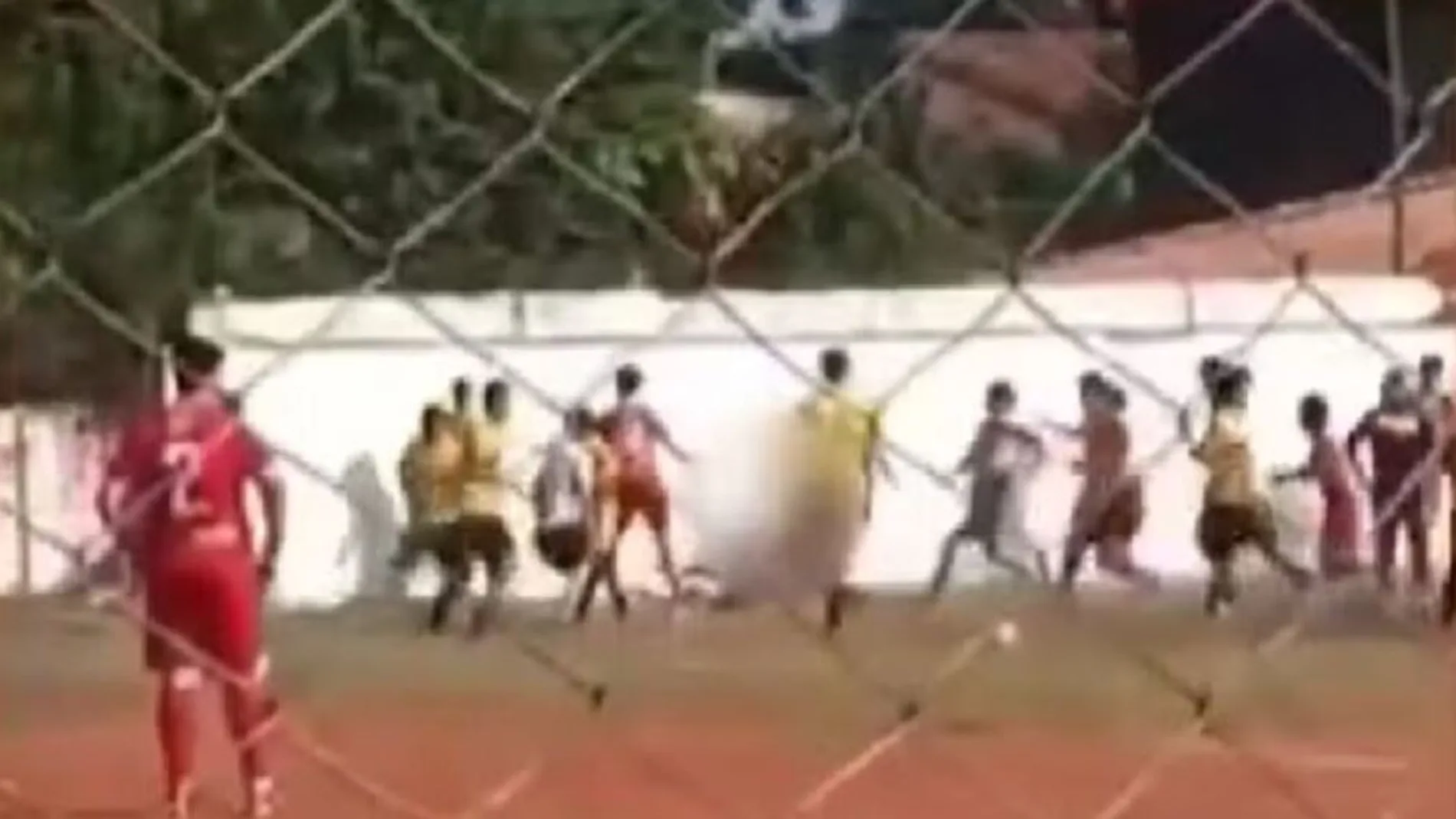 Momento de la agresión mortal Momento de la agresión mortal