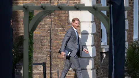 El príncipe Harry en Londres El príncipe Harry en Londres