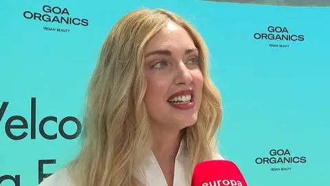 Chiara Ferragni en el evento de Goa Organics Chiara Ferragni en el evento de Goa Organics