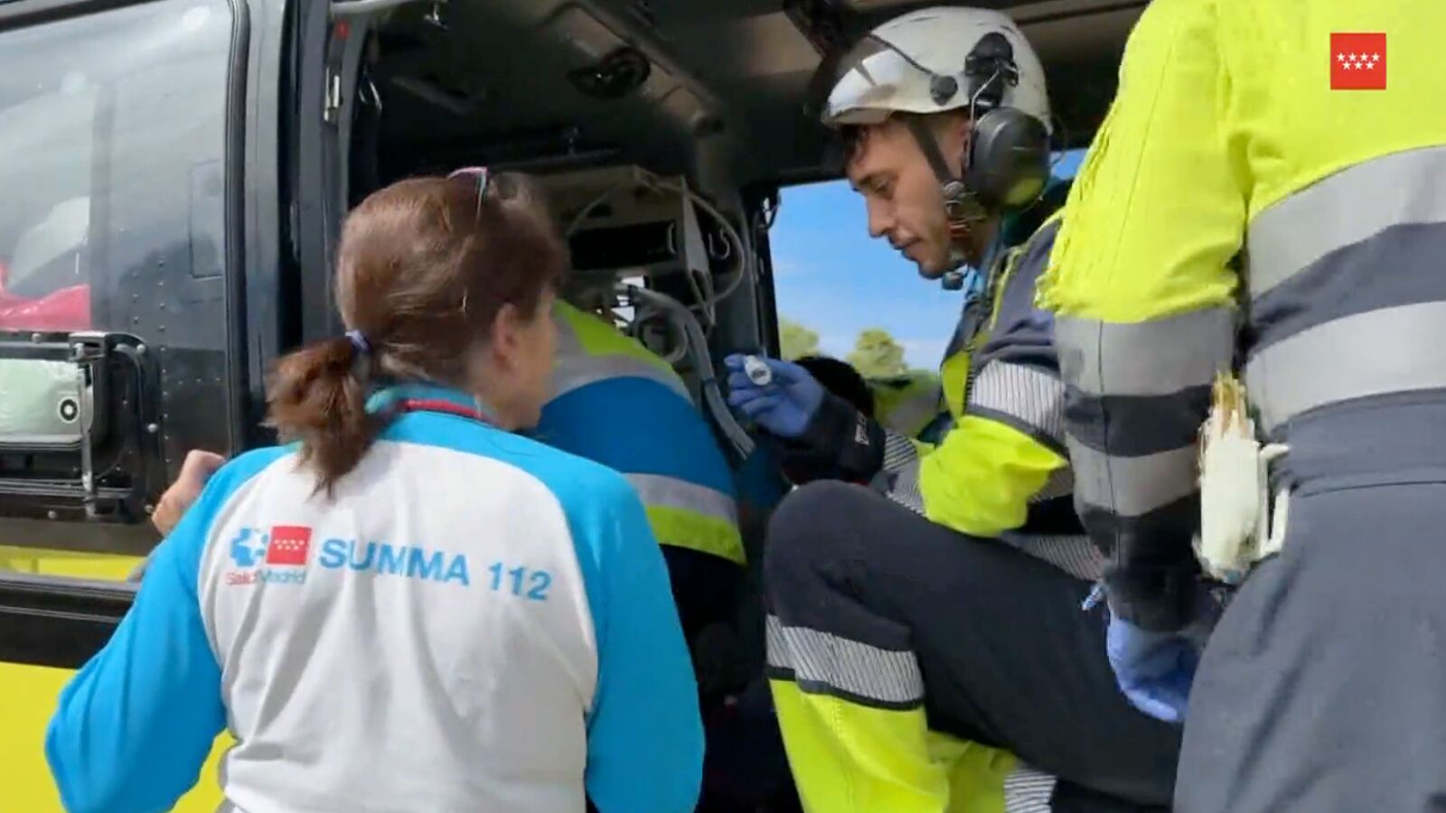 Así encontraron al menor electrocutado en una torre de alta tensión: 