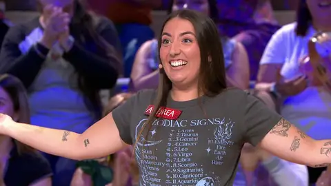 Nuestra concursante Andrea consigue llevarse el bote y llegar a la gran final Nuestra concursante Andrea consigue llevarse el bote y llegar a la gran final