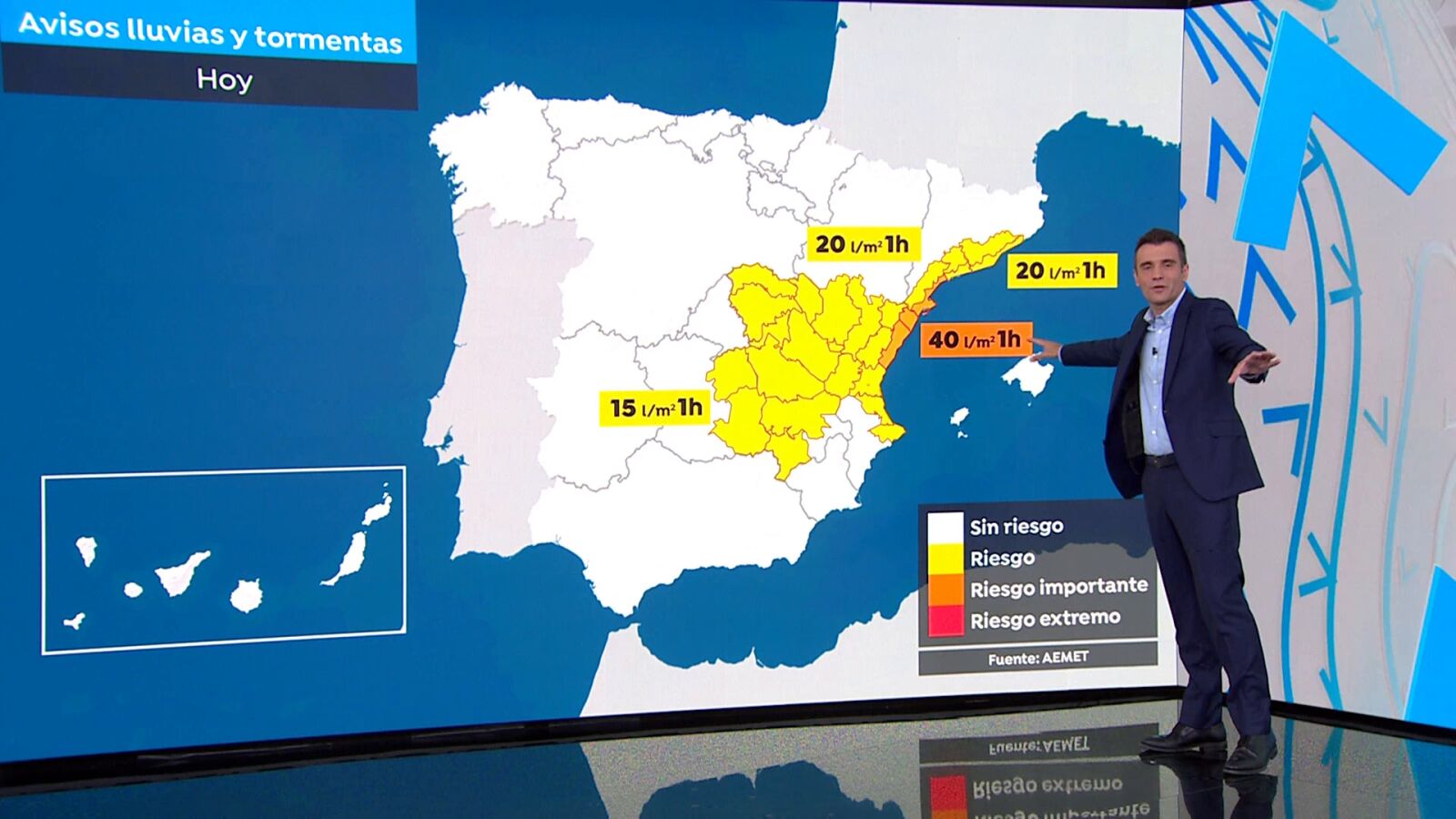 César Gonzalo anuncia que el temporal está en marcha: 