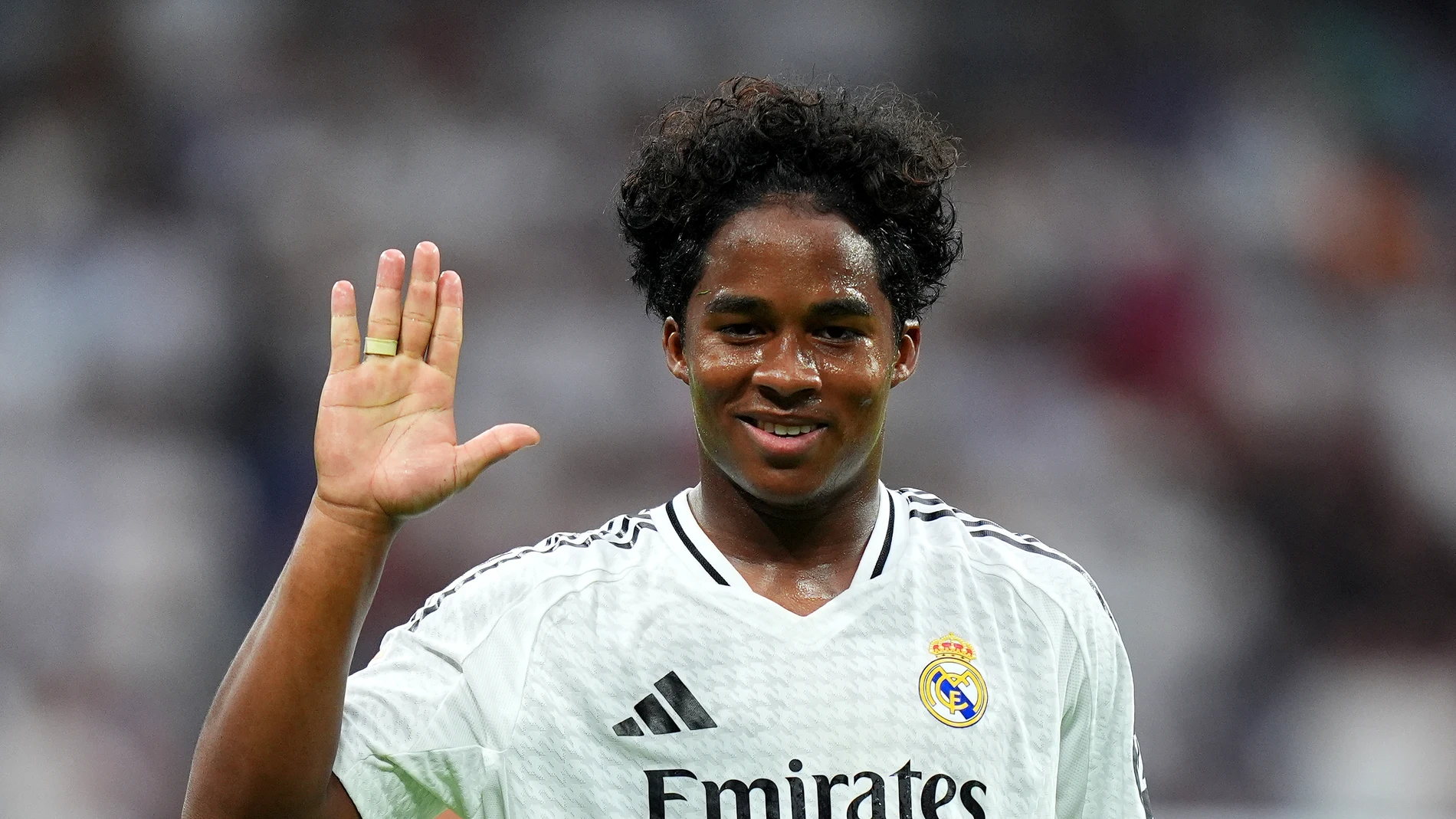 Endrick en el Santiago Bernabéu Endrick en el Santiago Bernabéu