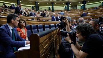 Imagen de archivo del presidente del Gobierno, Pedro Sánchez, en el Congreso