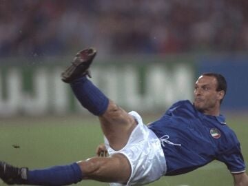 'Toto' Schillaci en el Mundial de Italia