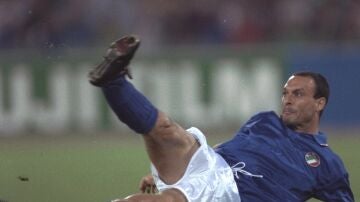 'Toto' Schillaci en el Mundial de Italia