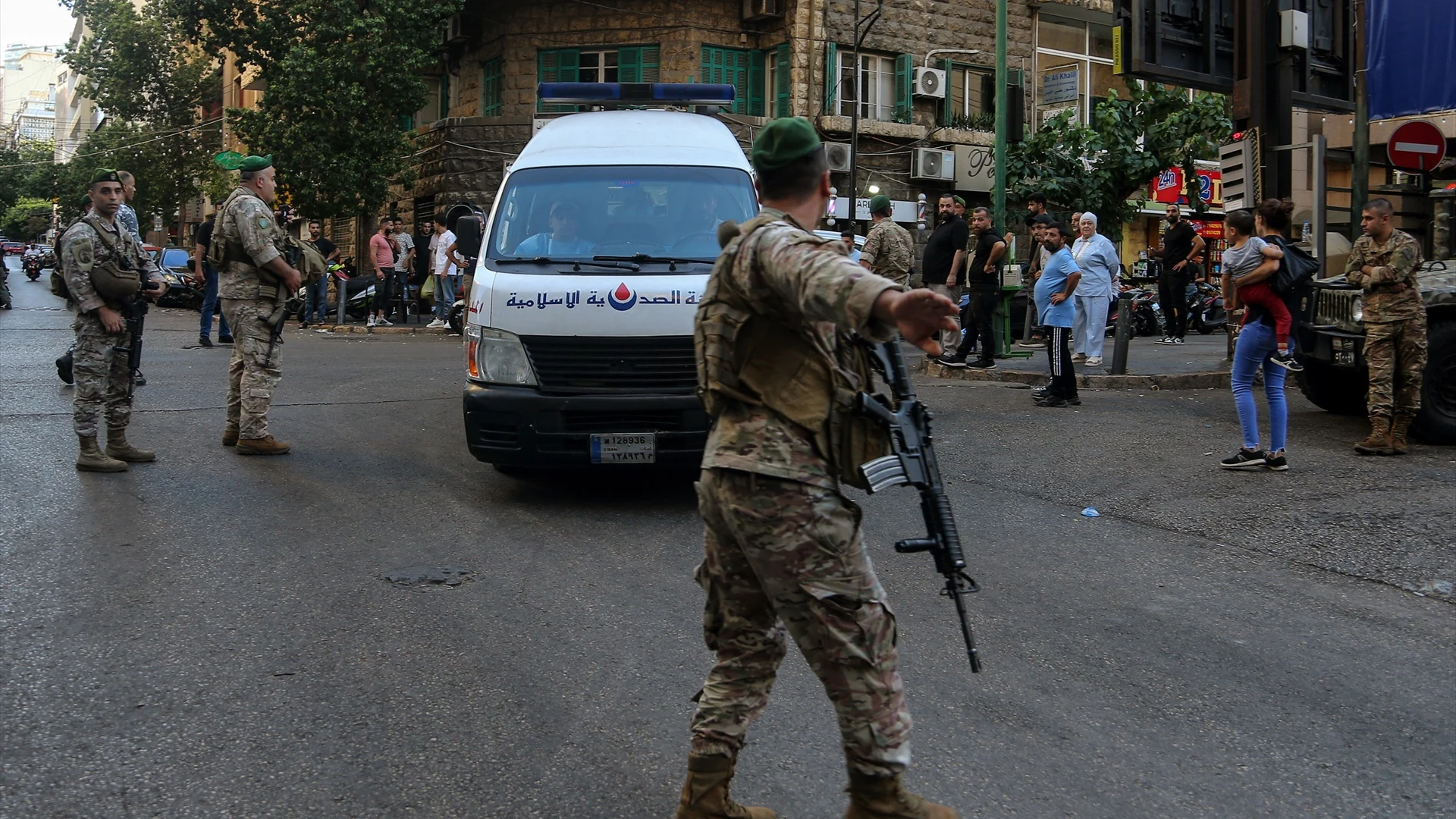 Militares del Ej&eacute;rcito de L&iacute;bano