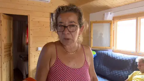 Mileni, una de las afectadas por el volcán de La Palma Mileni, una de las afectadas por el volcán de La Palma