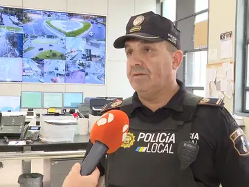 Luis Manuel, policía local de Benidorm Luis Manuel, policía local de Benidorm