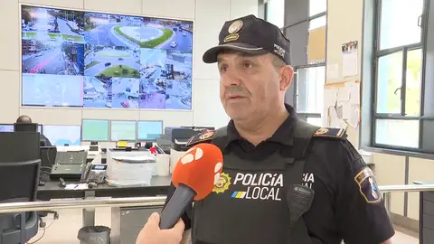 Luis Manuel, policía local de Benidorm Luis Manuel, policía local de Benidorm