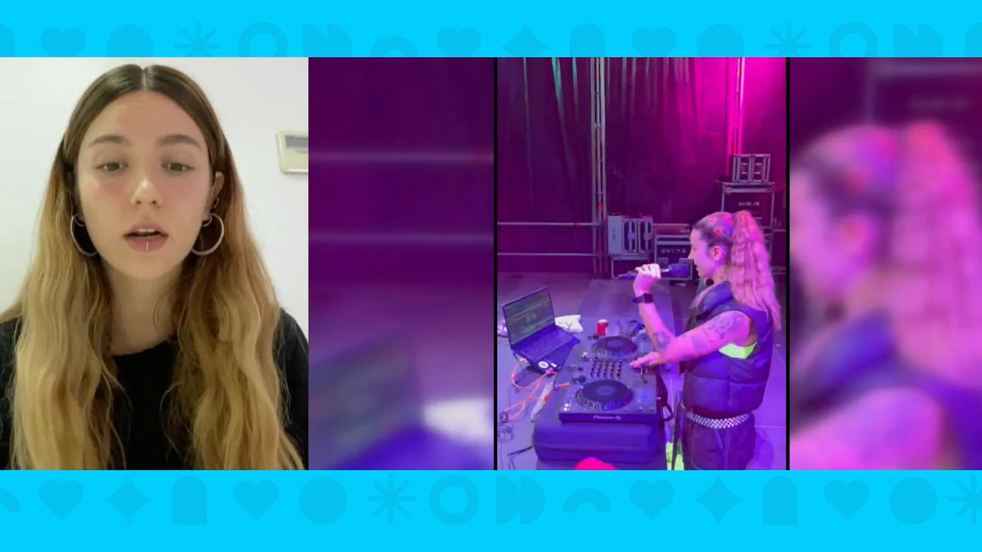 DJ agredida DJ agredida