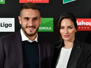 Koke y su mujer, Beatriz Espejel Koke y su mujer, Beatriz Espejel